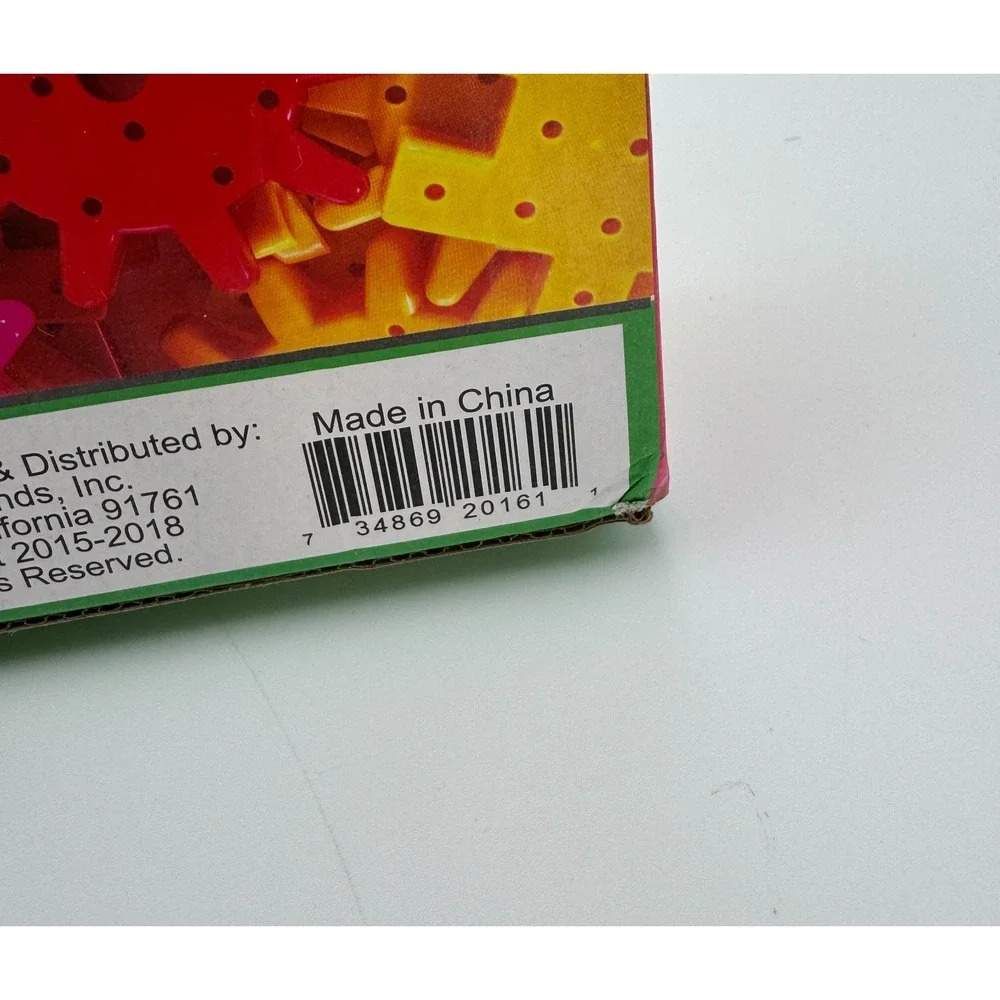 NIB Krazy Gears‎ 81 Pc Interlocking Learning Blocks Playground Edition